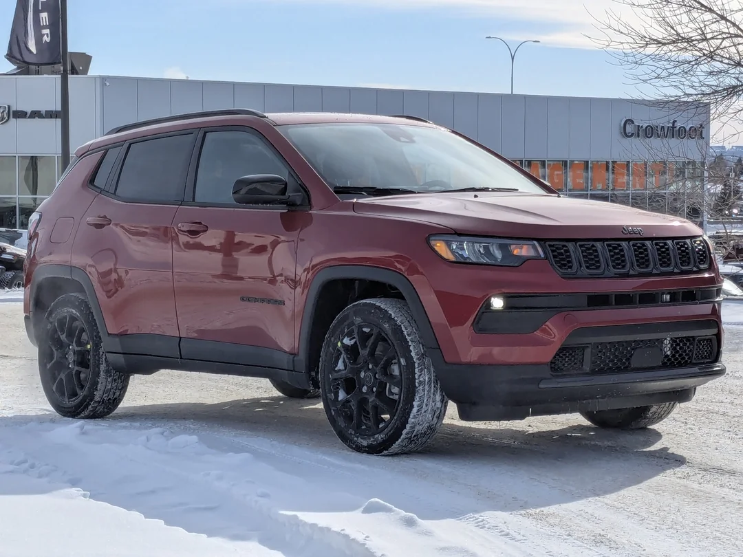 New 2026 Red Jeep North - - 4x4 - Altitude Special Edition 18 Inch Black Wheels & More! image 2