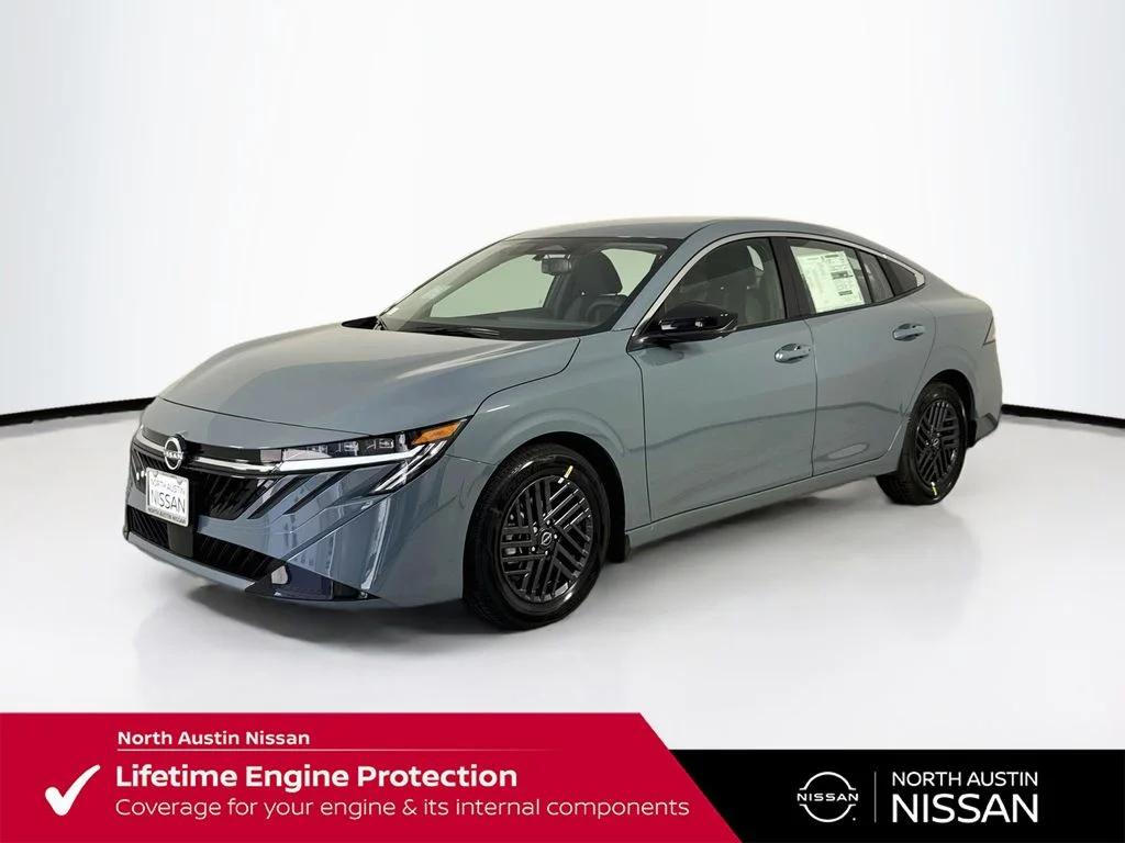 New 2026 Gray Metallic Nissan SV image 4