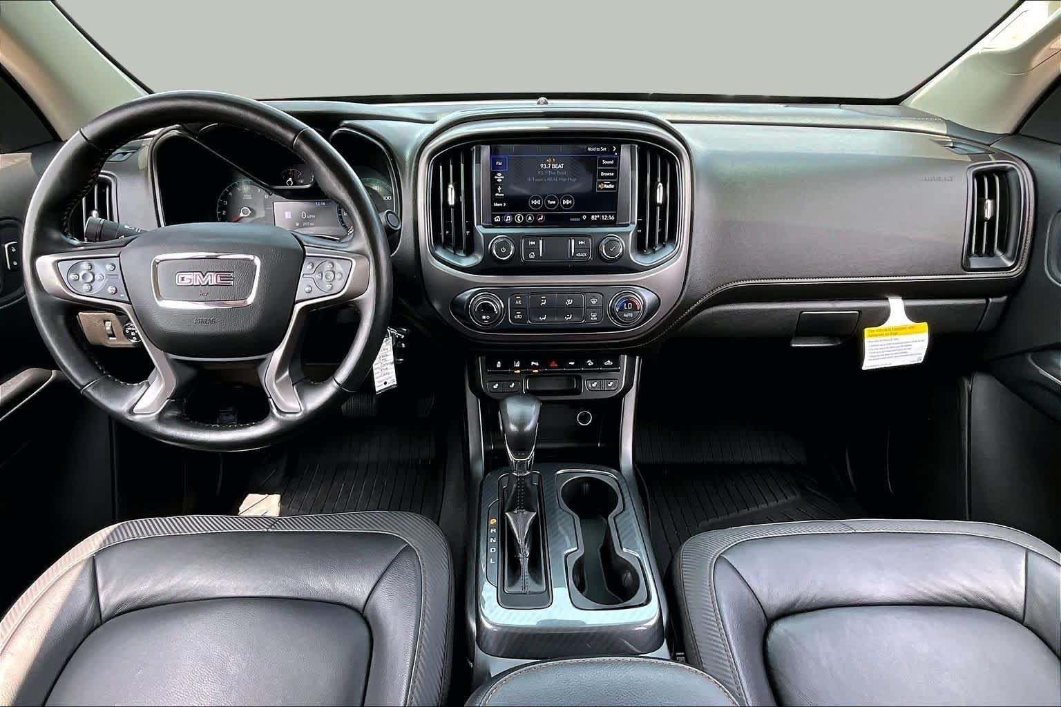 Used 2022 Satin Steel Metallic GMC 4WD AT4 w/Leather image 16