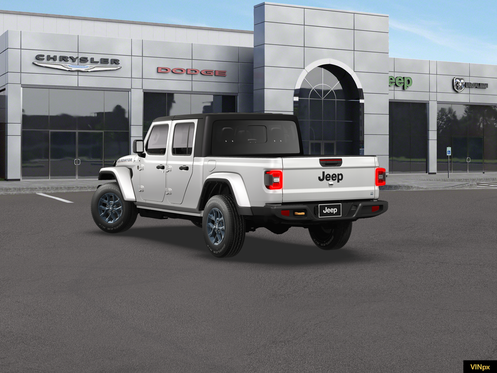 New 2026 Bright White Clear-Coat Exterior Paint Jeep 85th Anniversary Edition image 4