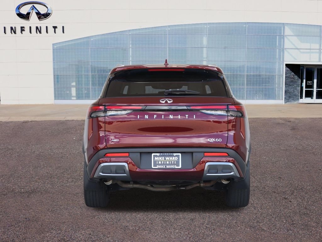 Certified Used 2025 Red INFINITI Sensory image 50