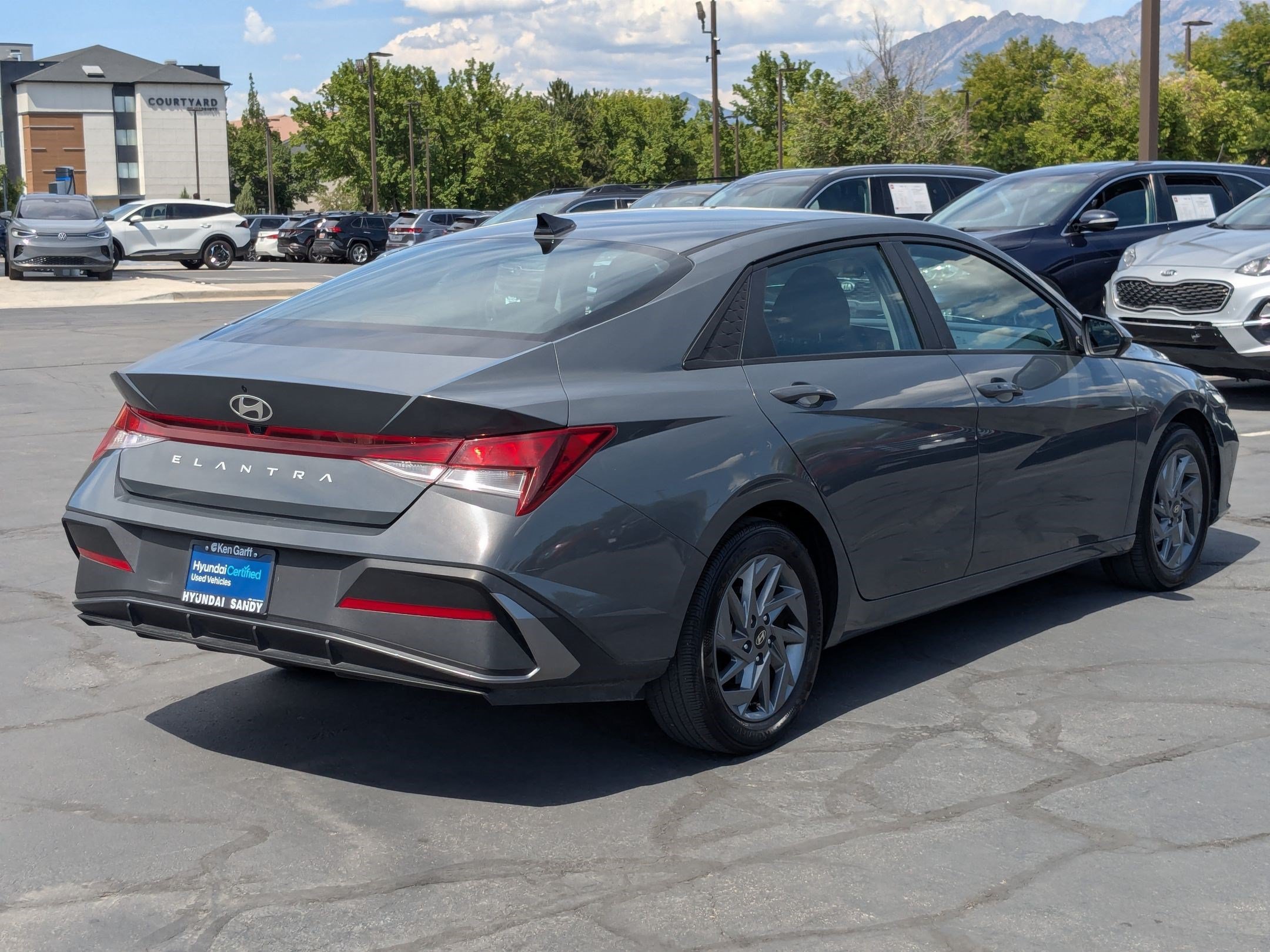 Certified Used 2024 Ecotronic Gray Hyundai SEL image 3