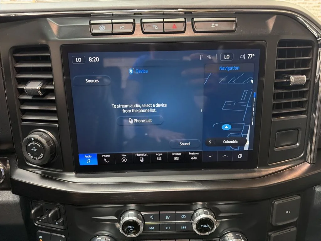 Used 2023 White Metallic / Camo Wrap Ford Lariat image 23