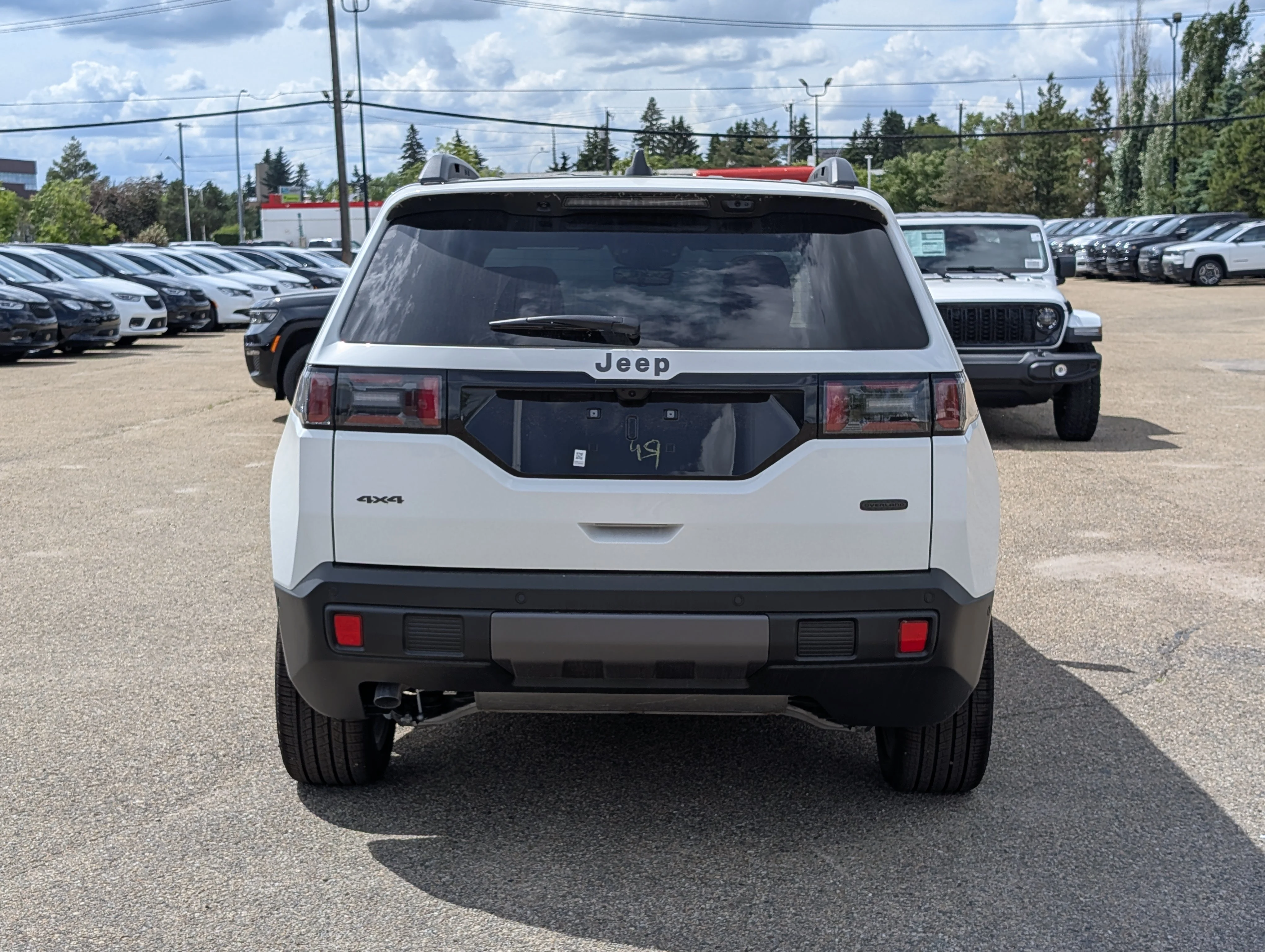 New 2026 Bright White Jeep Overland image 5