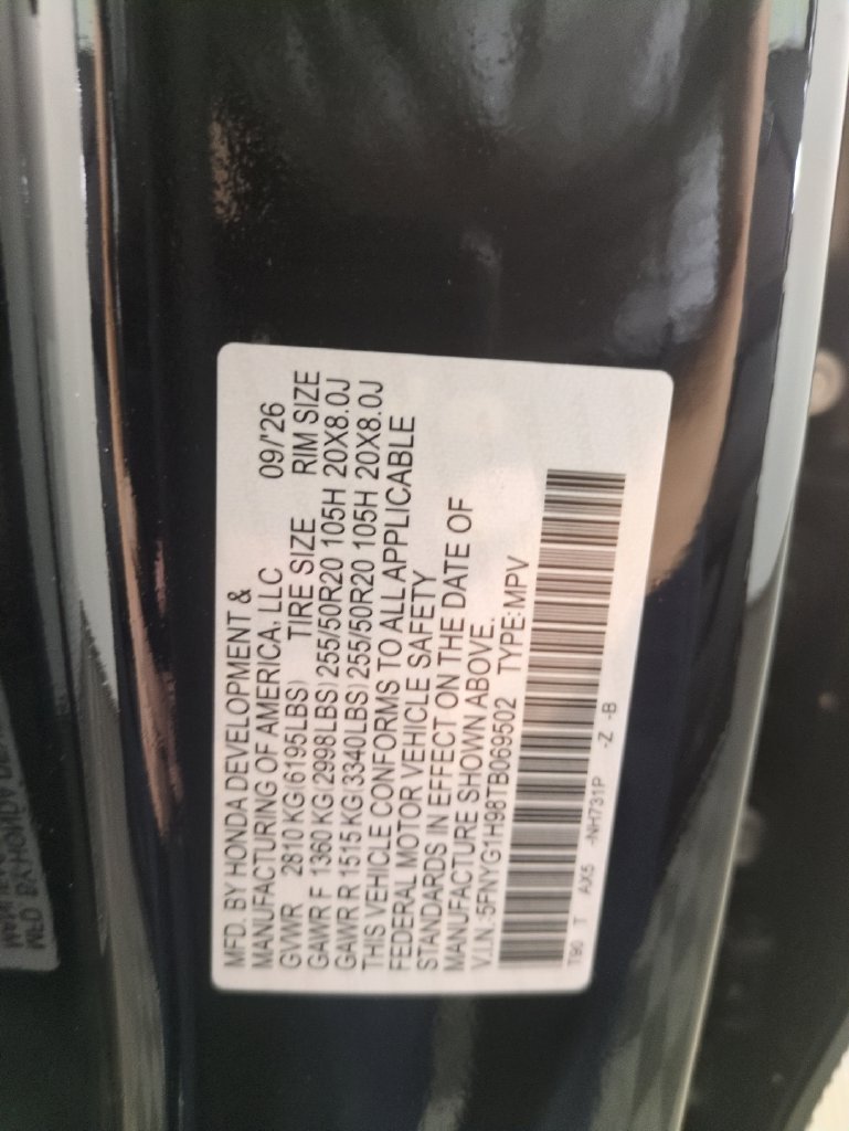 New 2026 Crystal Black Pearl Honda Black Edition image 32