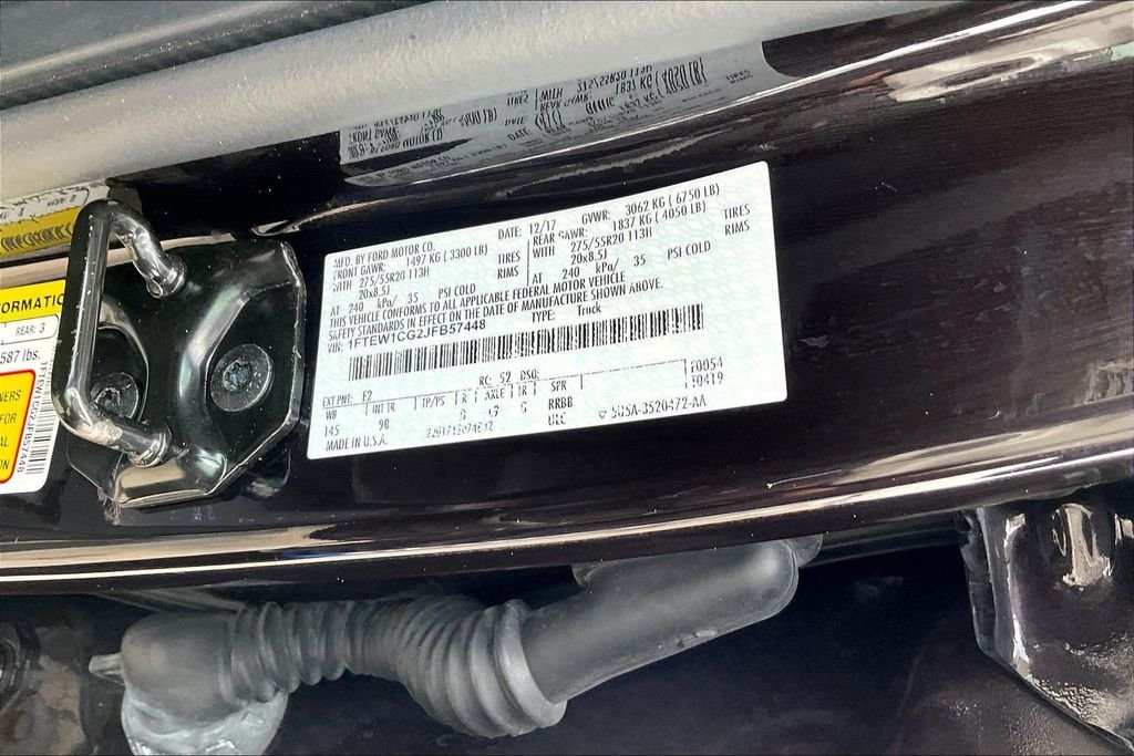 Used 2018 Shadow Black Ford Platinum image 16