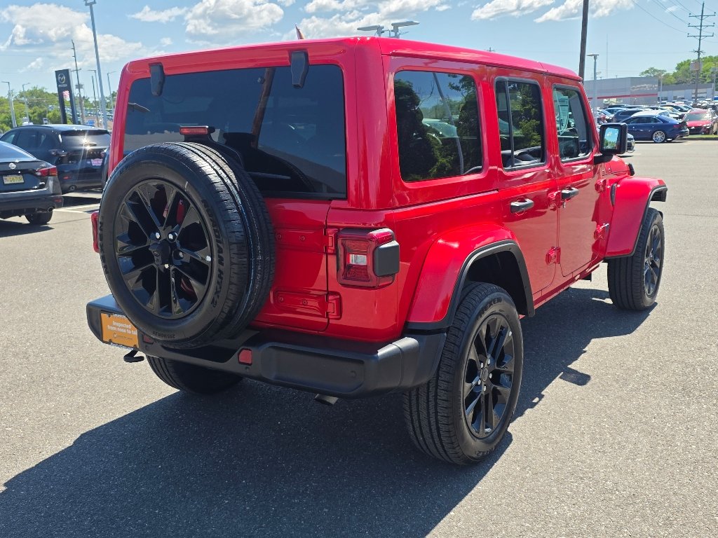 Certified Used 2025 Firecracker Red Clear Coat Jeep Sahara 4xe image 16