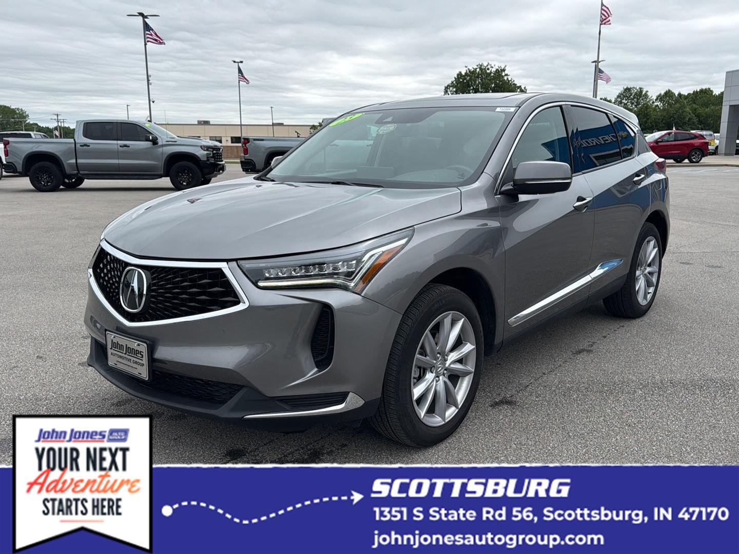 Used 2023 Gray Acura Standard image 1