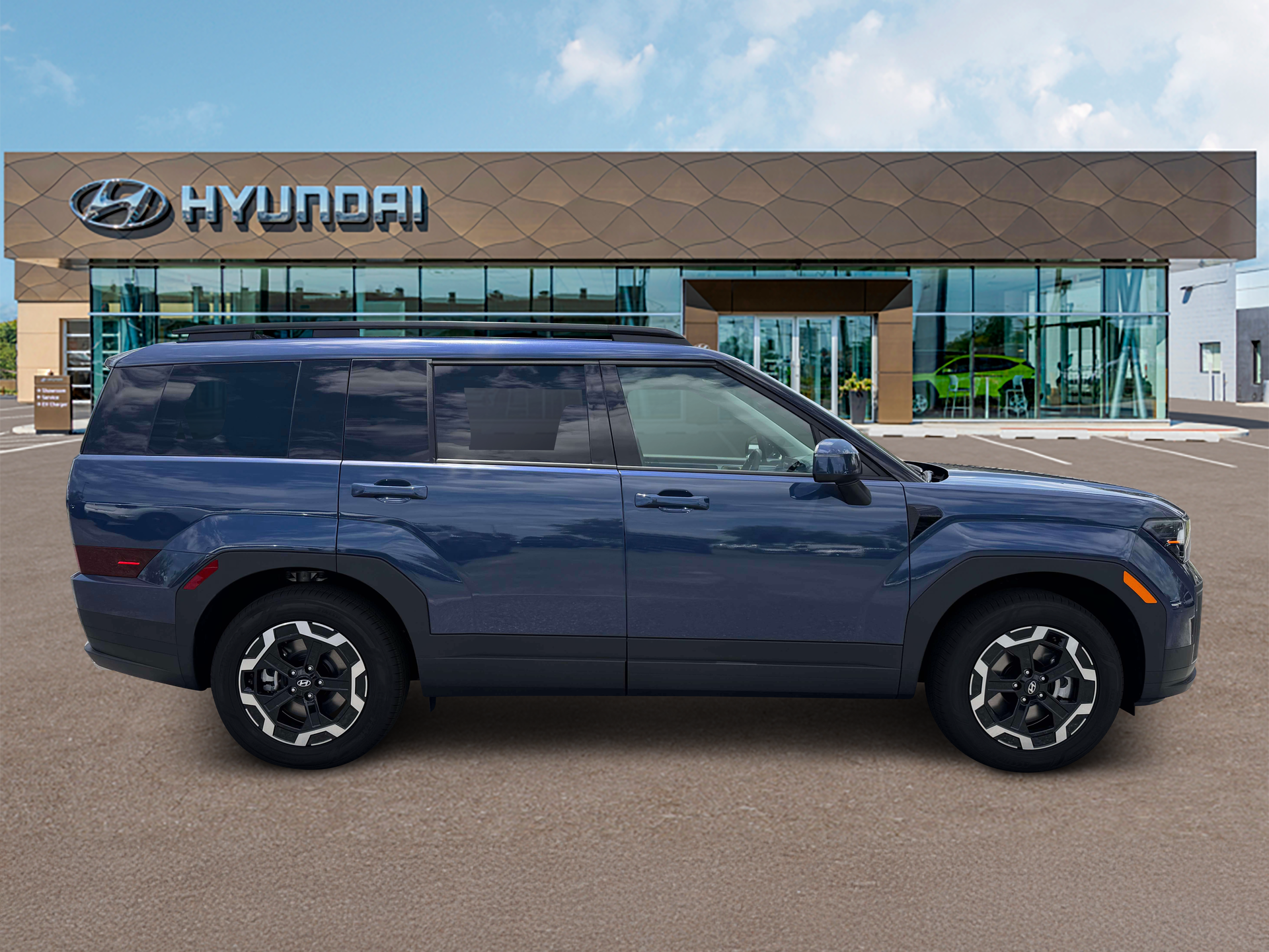 New 2027 Atlantis Blue Hyundai SEL AWD image 9