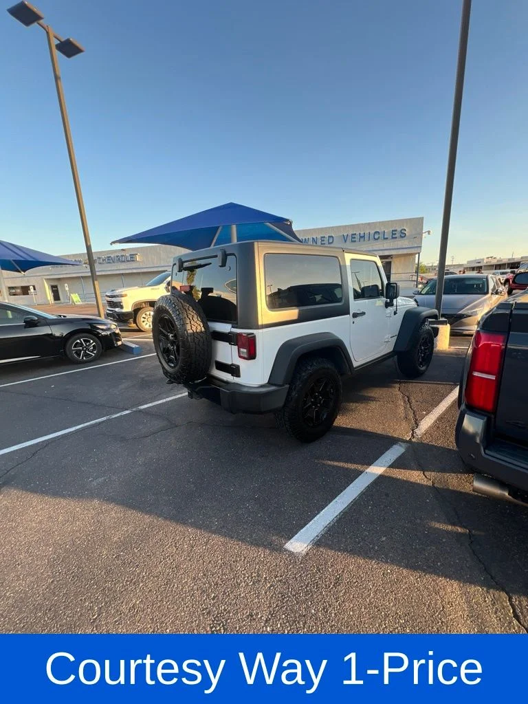 Used 2017 White Jeep Sport image 8