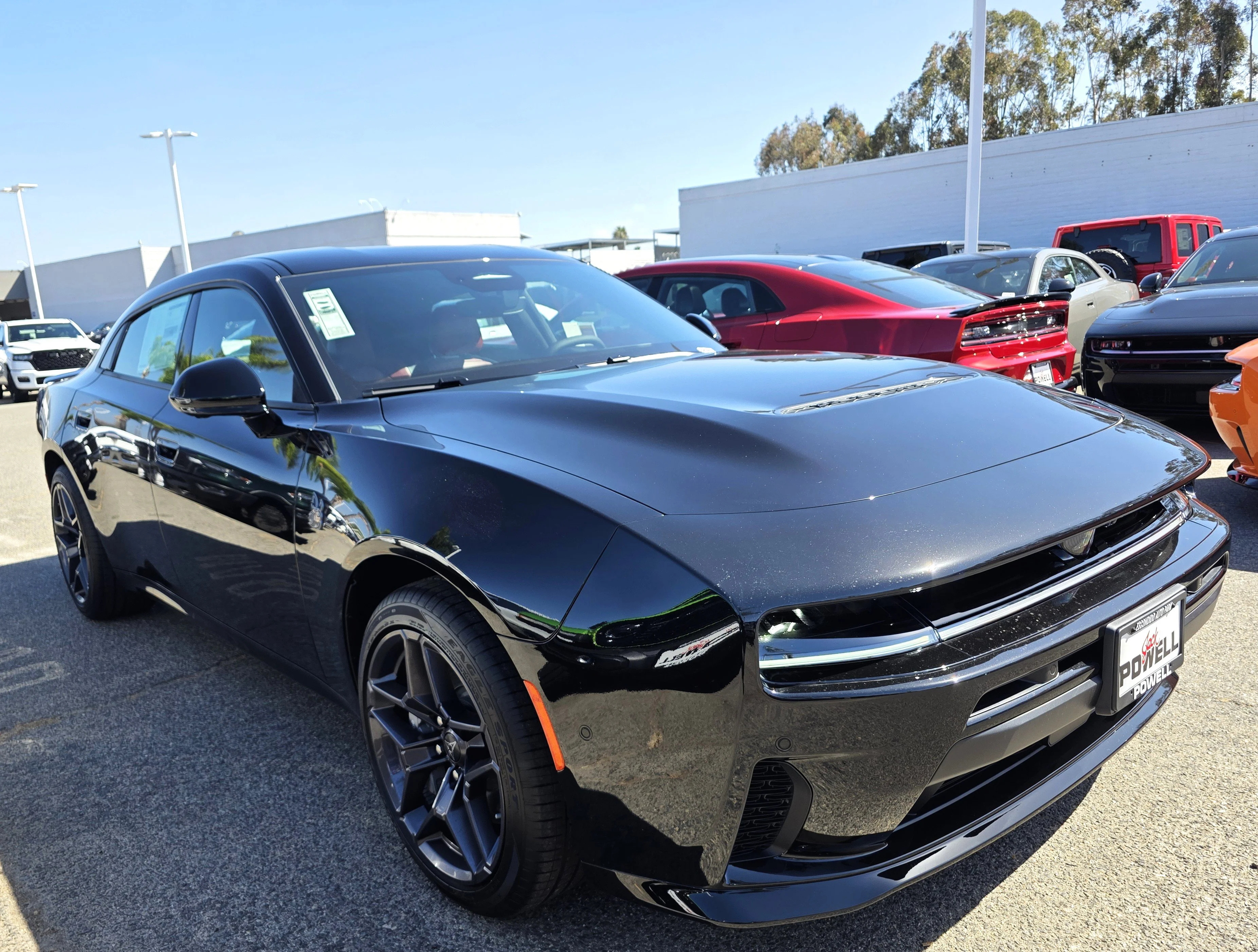 New 2026 Diamond Black Crystal Pearlcoat Dodge Scat Pack Plus image 6