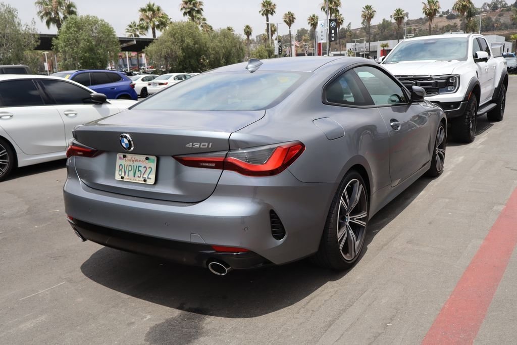 Used 2021 Blue BMW 430i image 3