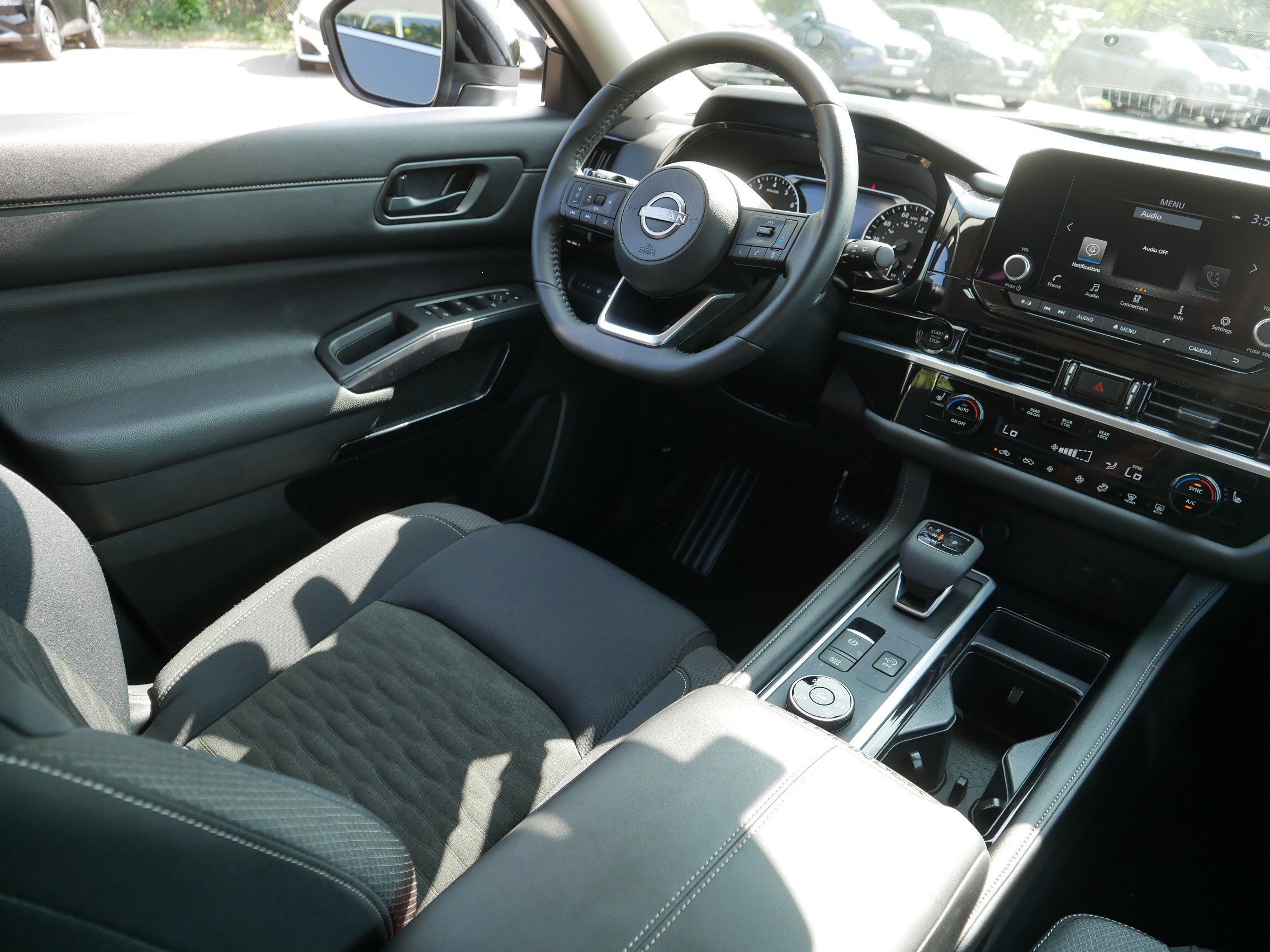 Certified Used 2025 Super Black Nissan SV image 9