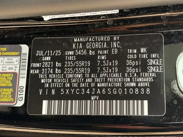 Certified Used 2025 Black Kia Light image 19
