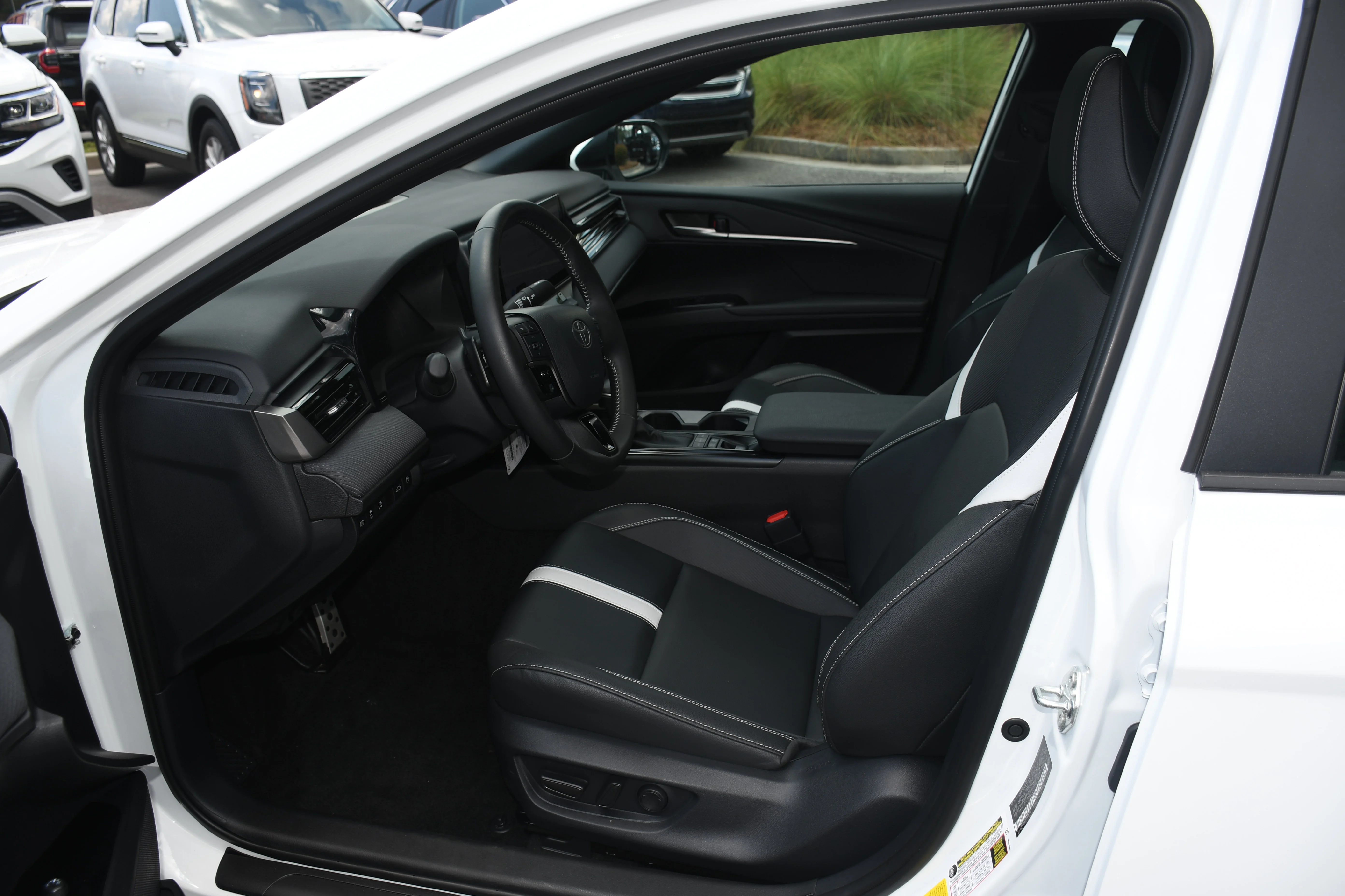 Certified Used 2025 White Toyota SE image 8
