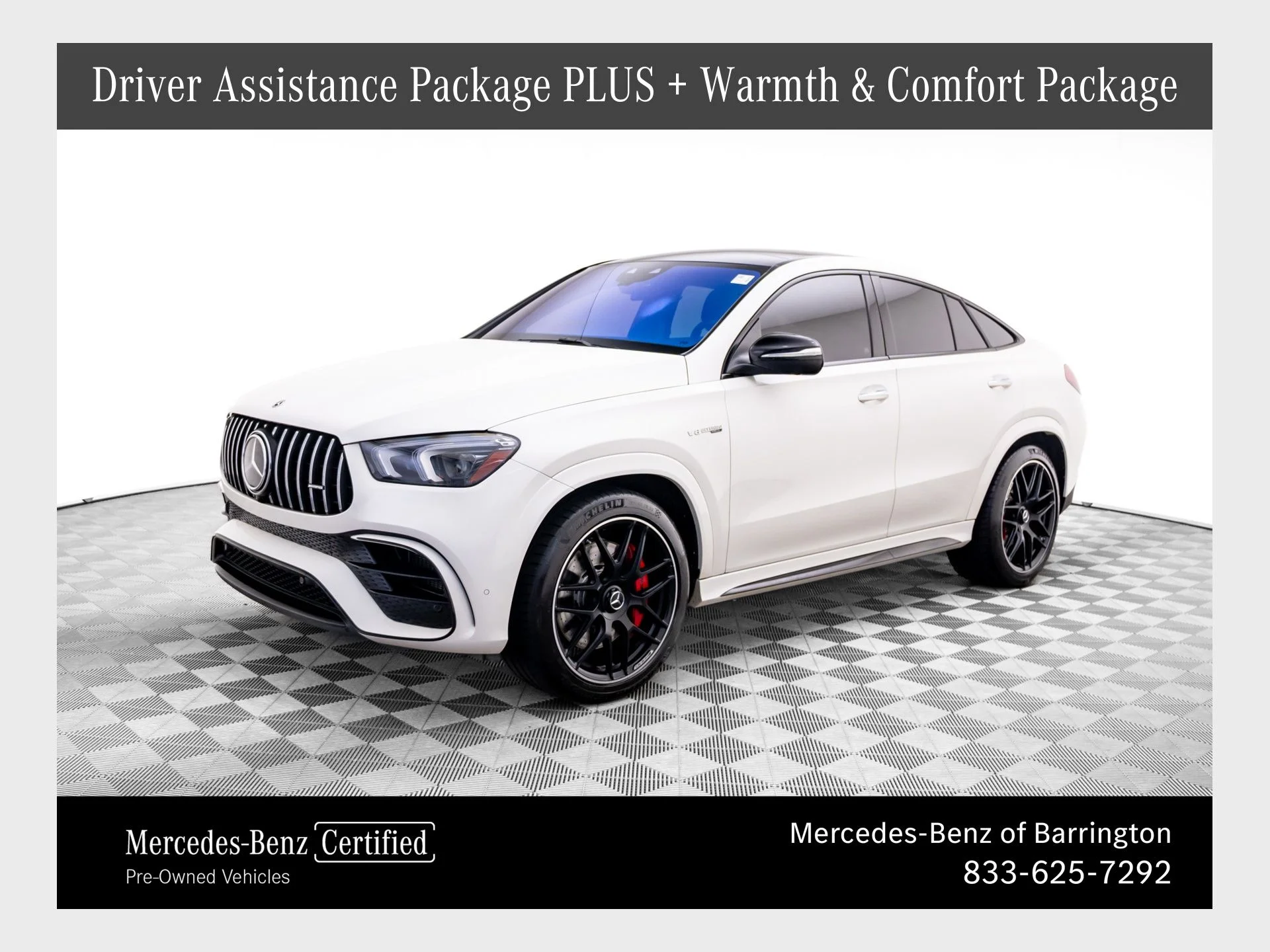 Certified Pre-Owned 2023 Mercedes-Benz GLE GLE 63 S AMG® 4D Coupe