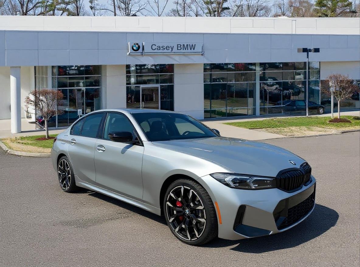 New 2026 Brooklyn Grey Metallic BMW 330i xDrive image 1