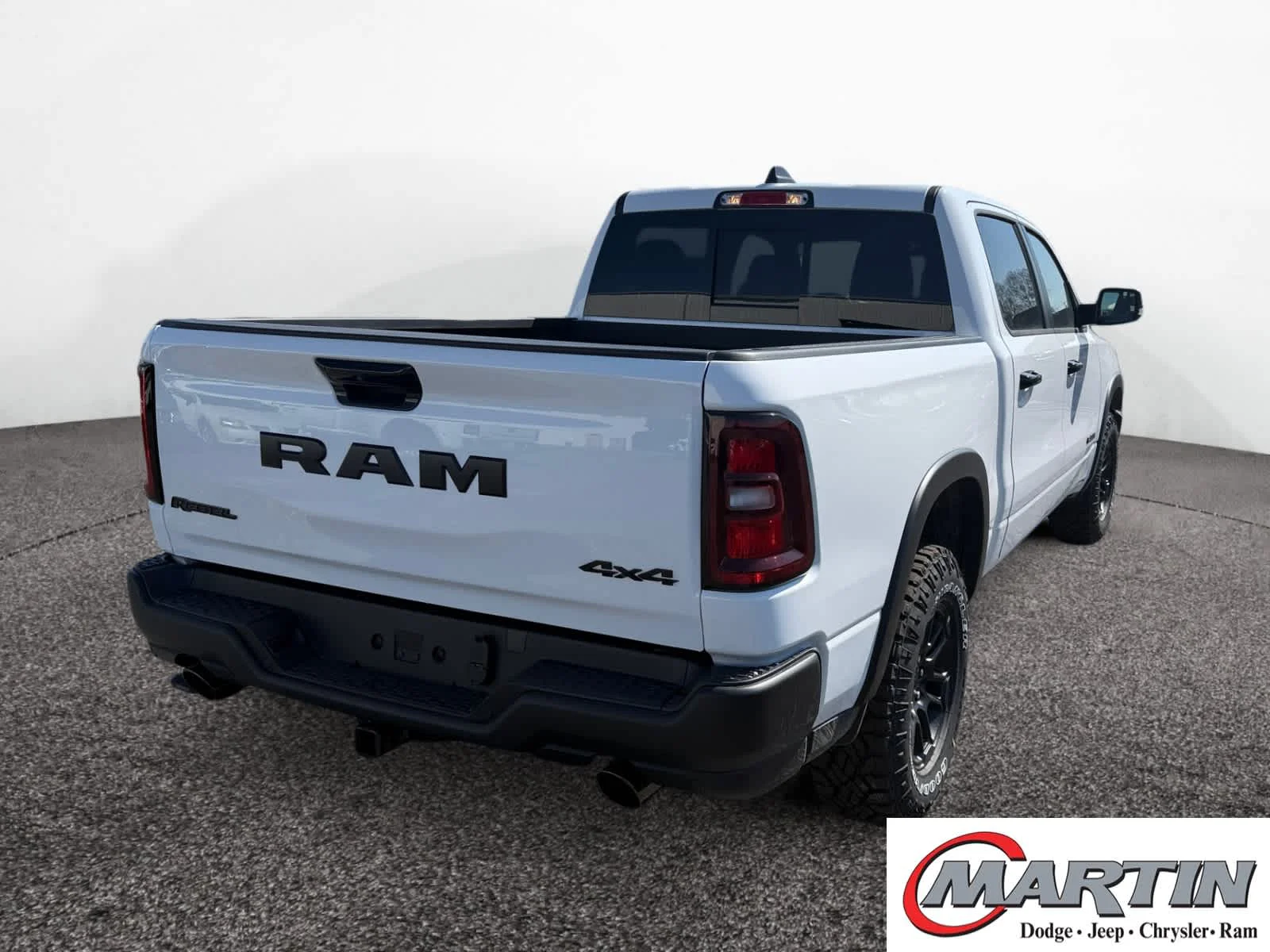 New 2026 Bright White Clear-Coat Exterior Paint RAM Rebel image 5