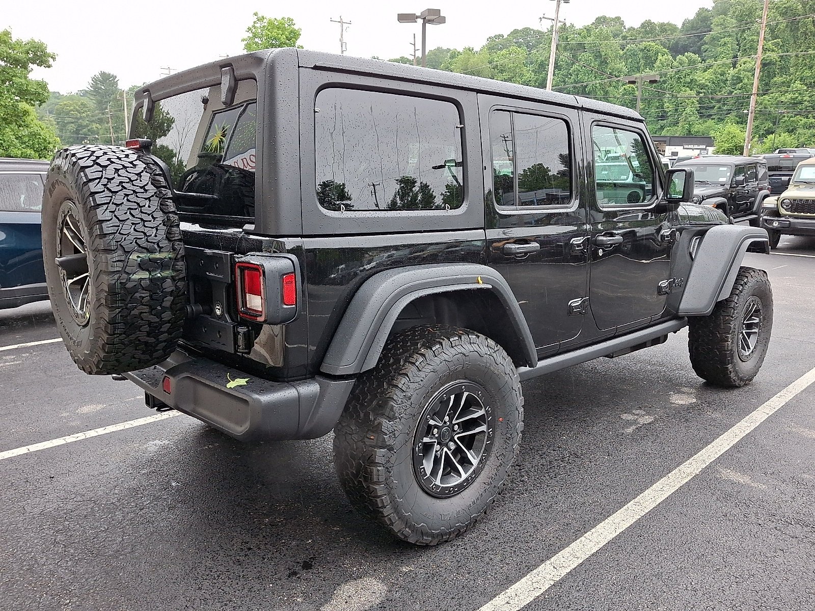 New 2026 Black Clear-Coat Exterior Paint Jeep Willys image 3