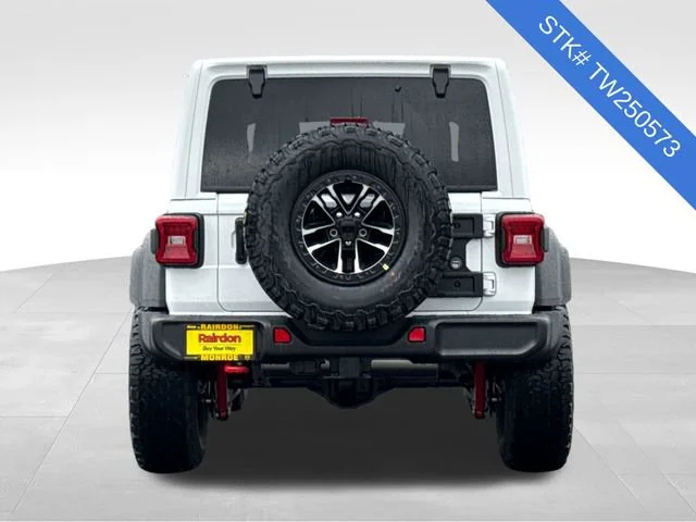 New 2026 Bright White Clear-Coat Exterior Paint Jeep Rubicon image 5