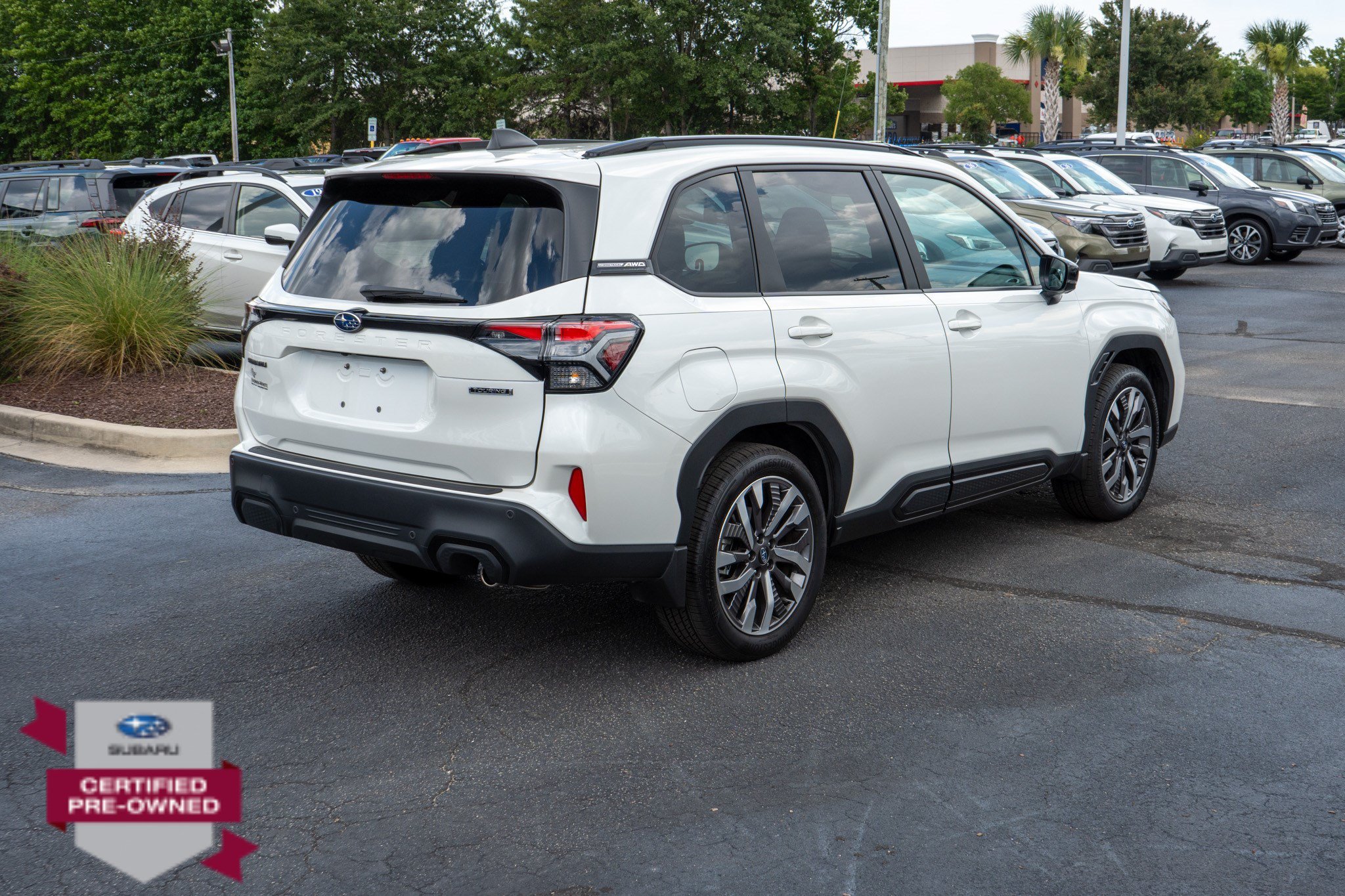 Certified Used 2026 Crystal White Pearl Subaru Touring image 3