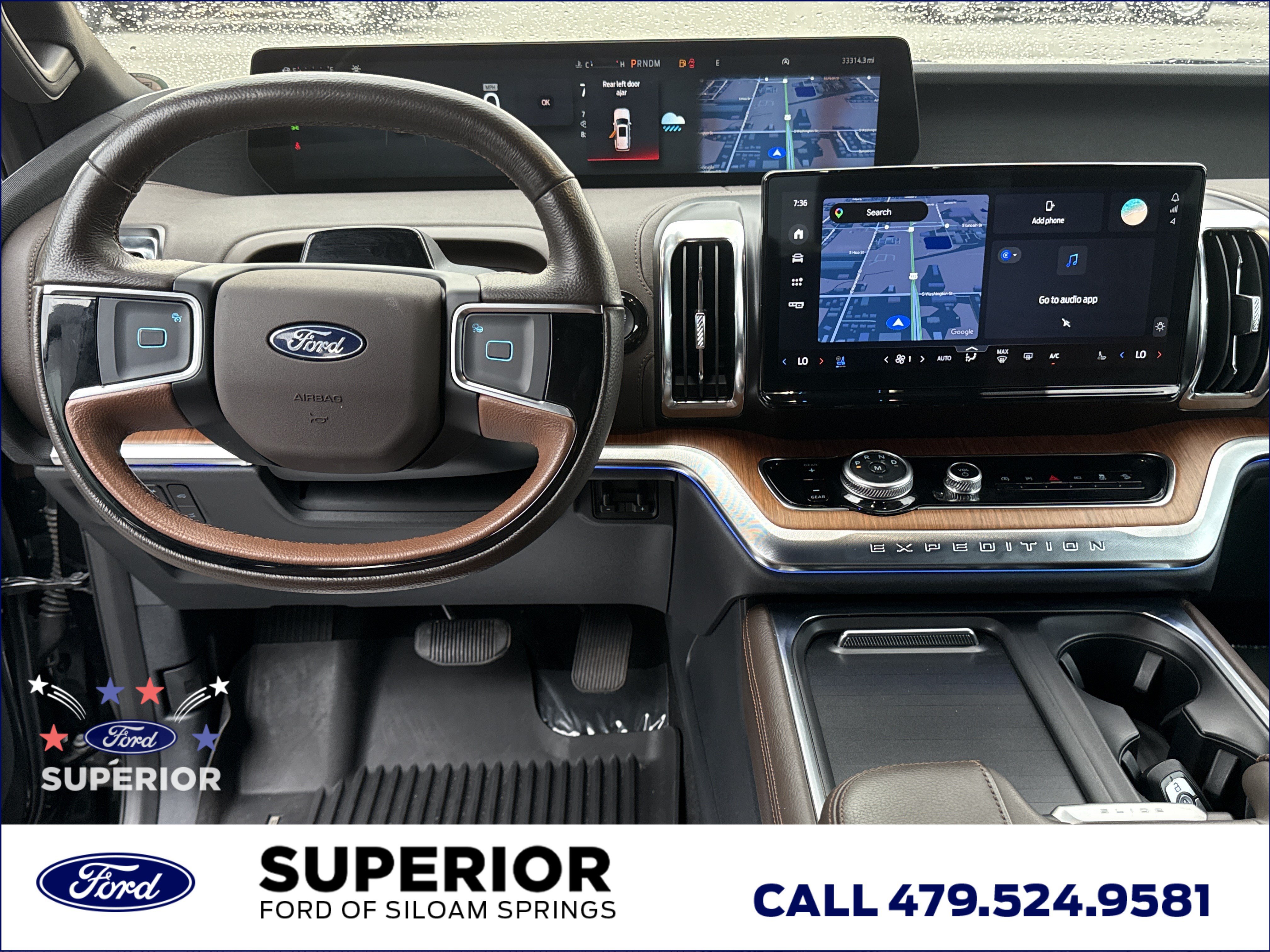 Used 2025 Agate Black Metallic Ford King Ranch 4WD image 9