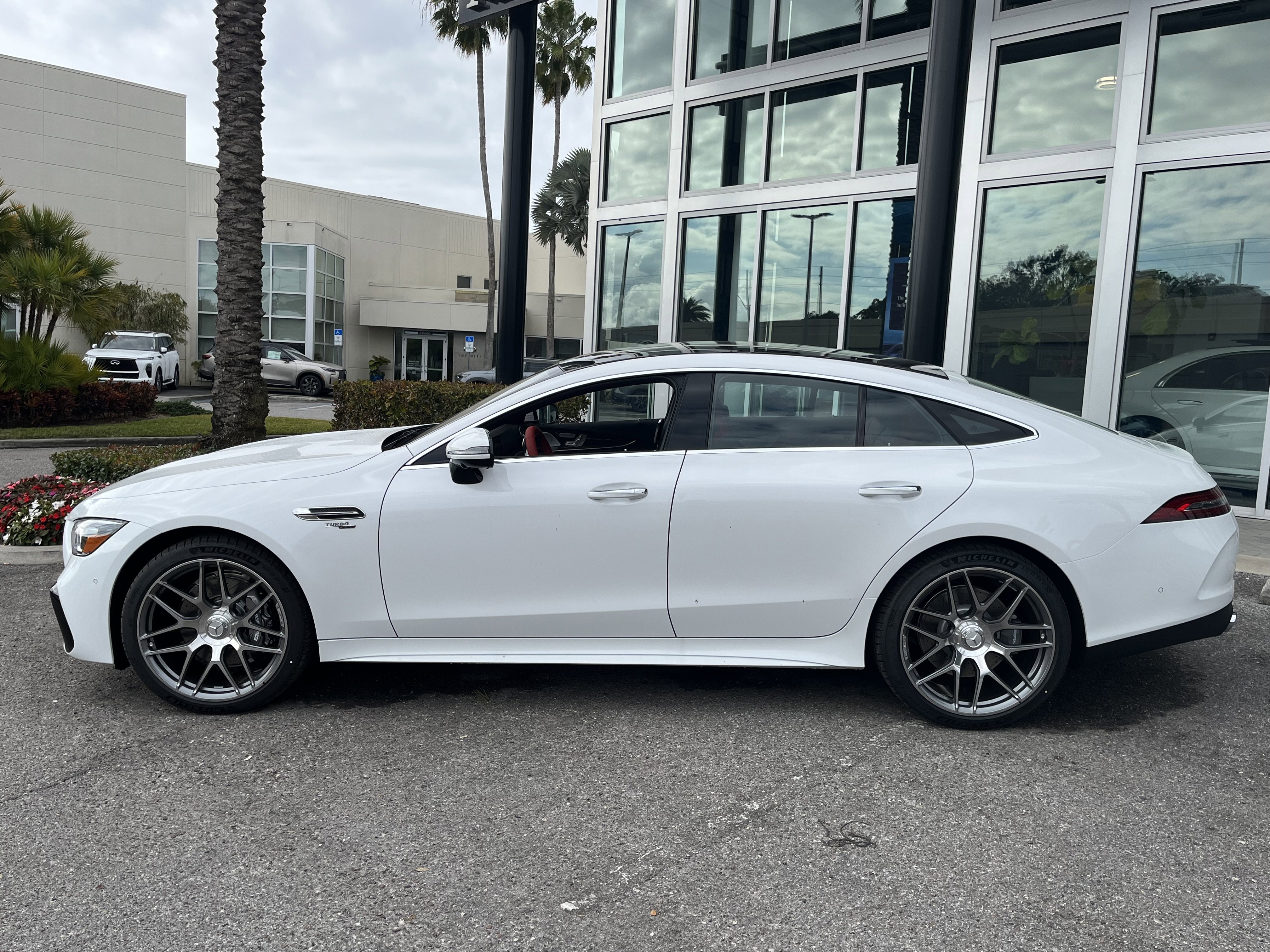 New 2026 MANUFAKTUR Moonlight White Metallic Mercedes-Benz AMG® GT 53 image 34