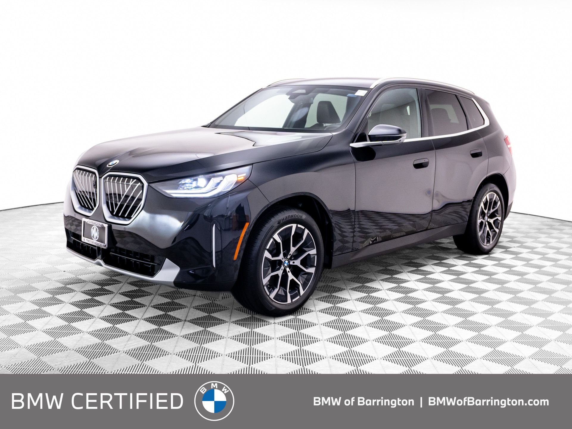 Certified Used 2025 Black Sapphire Metallic BMW 30 xDrive image 1