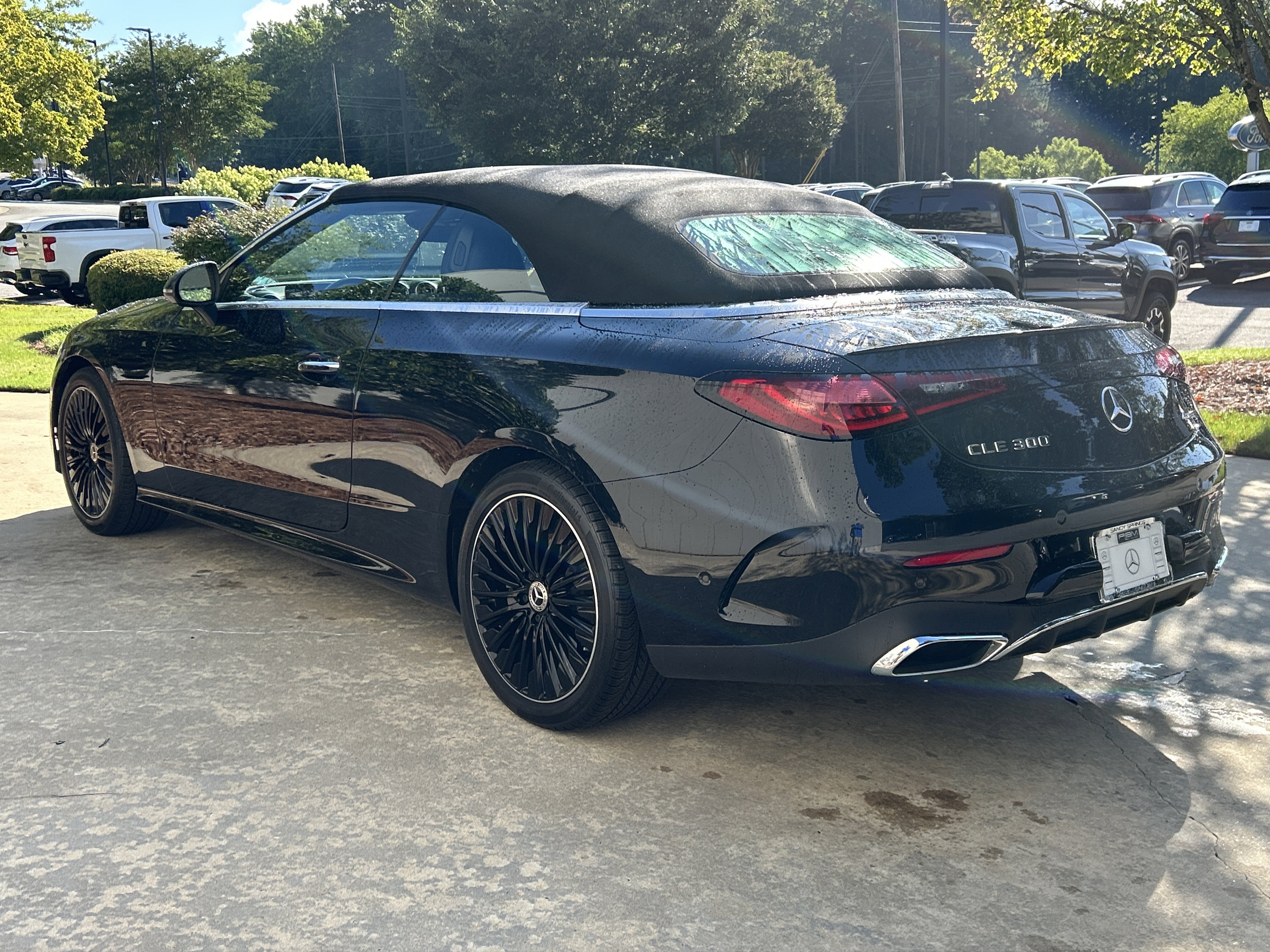 Certified Used 2025 Black Mercedes-Benz CLE 300 4MATIC® Cabriolet image 23