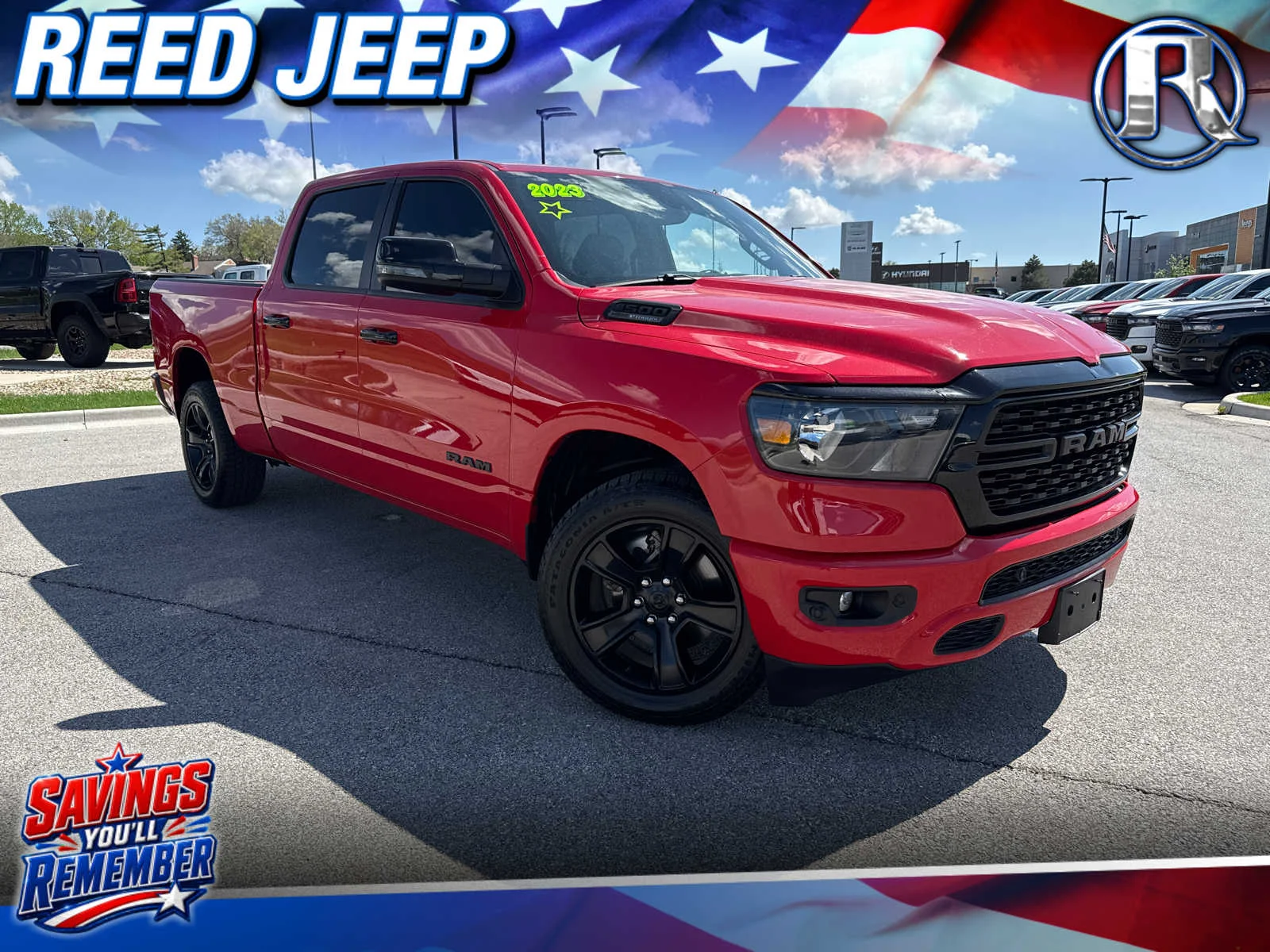 2023 RAM 1500 Big Horn/Lone Star 4x4 Crew Cab 6'4's photo