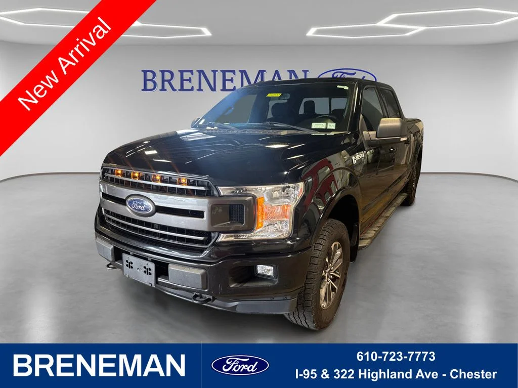 Used 2018 Shadow Black Ford XLT image 1