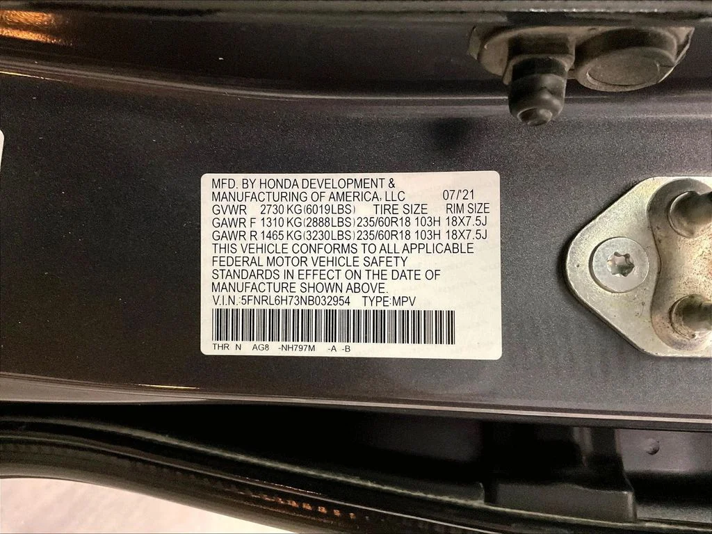 Used 2022 Gray Honda EX-L image 40