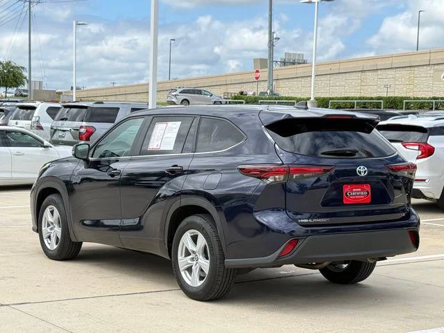 Certified Used 2025 DK. BLUE MC. Toyota LE image 8