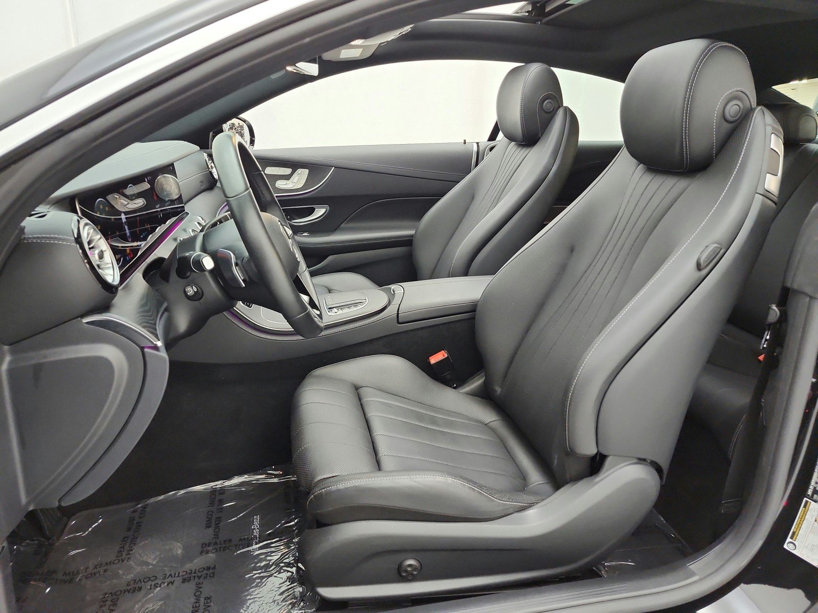 Certified Used 2023 Black Mercedes-Benz E 450 4MATIC® Coupe image 13