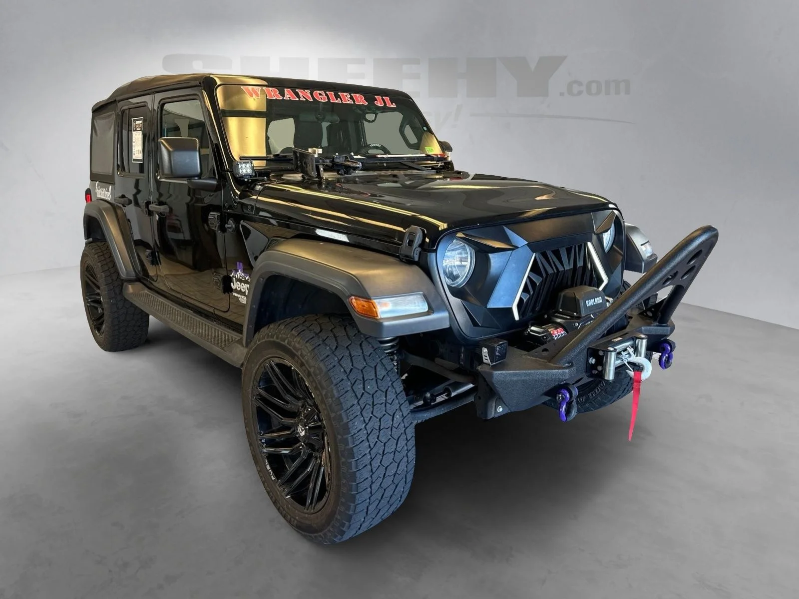Used 2018 Black Jeep Unlimited Sport image 2