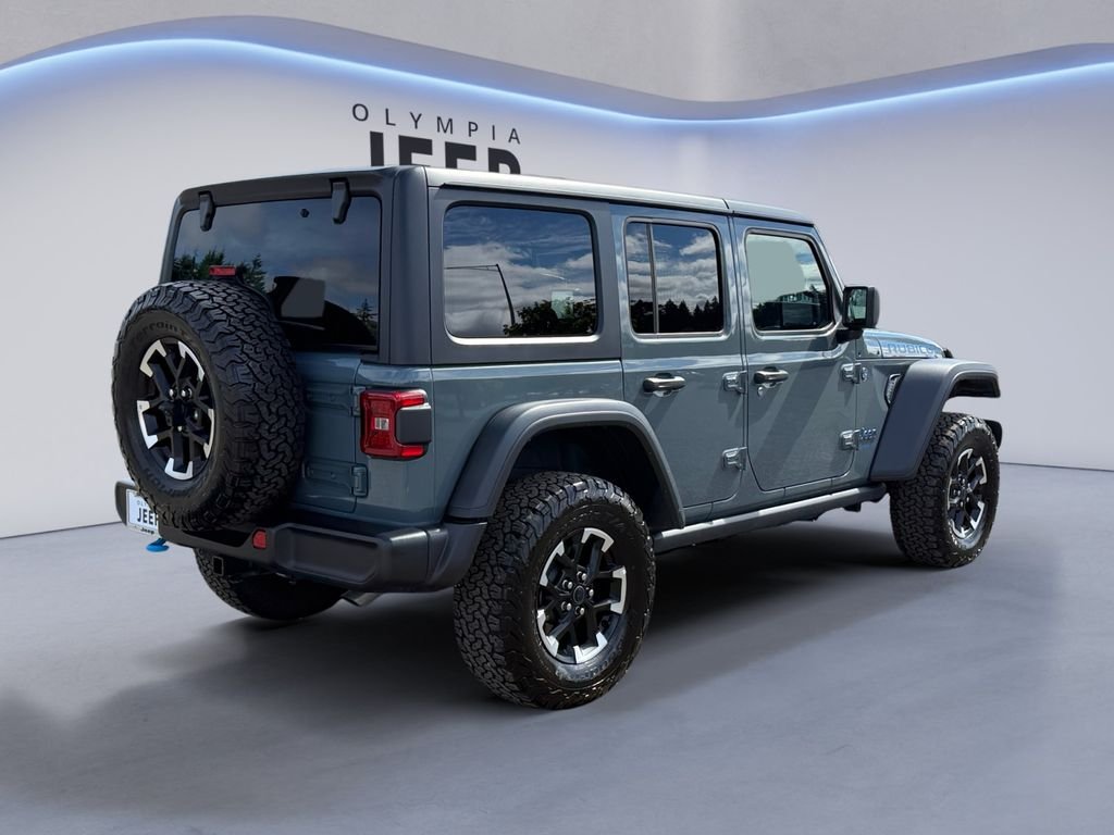Used 2025 Gray Jeep Rubicon 4xe image 6