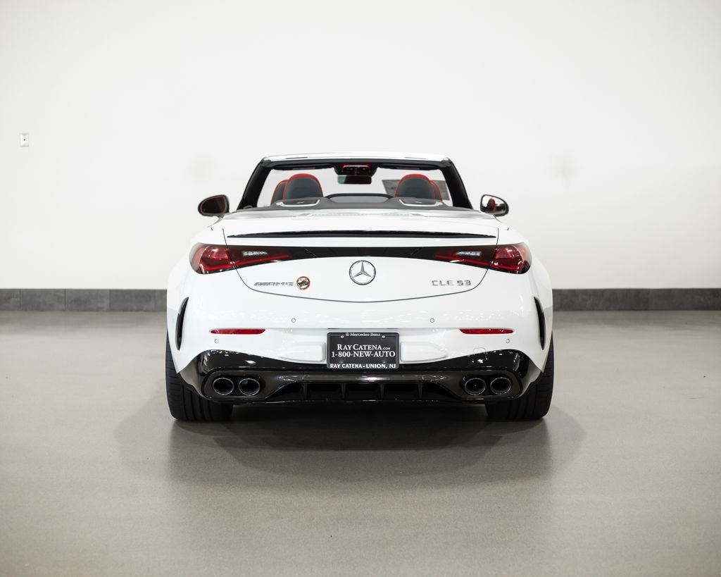 New 2027 MANUFAKTUR Moonlight White Metallic Mercedes-Benz CLE 53 AMG® image 12