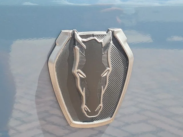 Used 2025 Blue Ford Dark Horse image 9