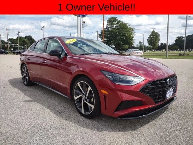 Certified Used 2023 Red Hyundai SEL Plus image 7