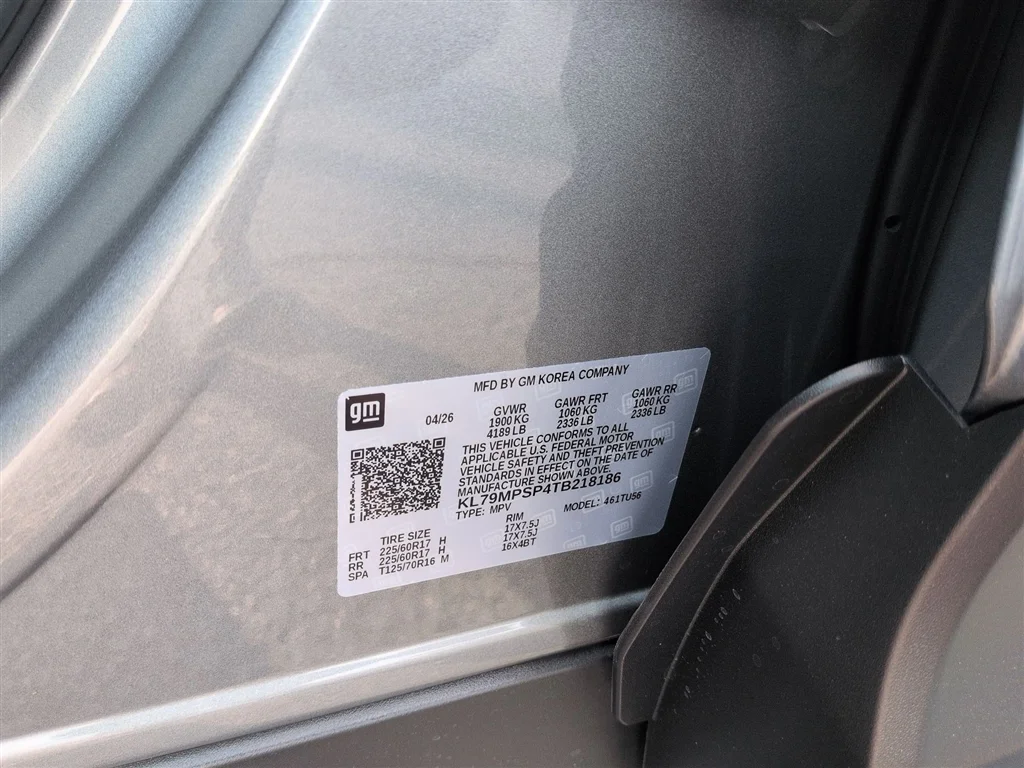 New 2026 Sterling Gray Metallic Chevrolet LT image 57
