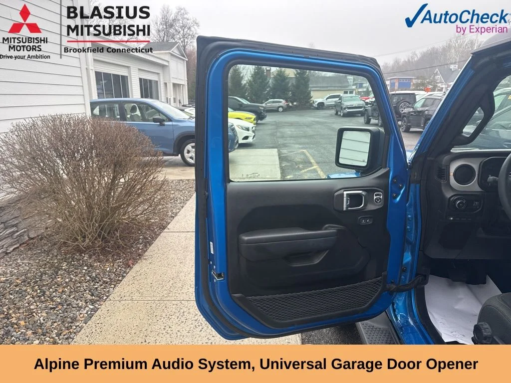 Used 2024 Blue Jeep Sport S 4xe image 14