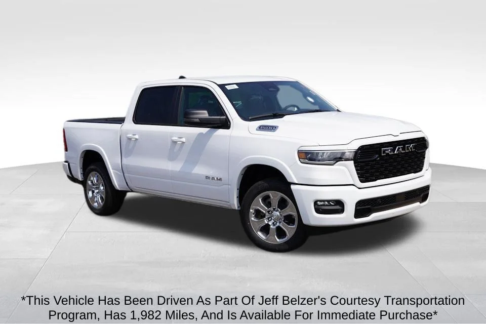 New 2026 Bright White Clearcoat Ram Big Horn image 1
