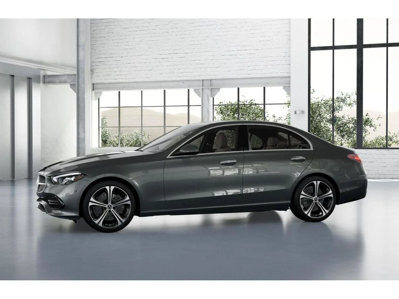 New 2026 Selenite Grey Metallic Mercedes-Benz C 300 image 36