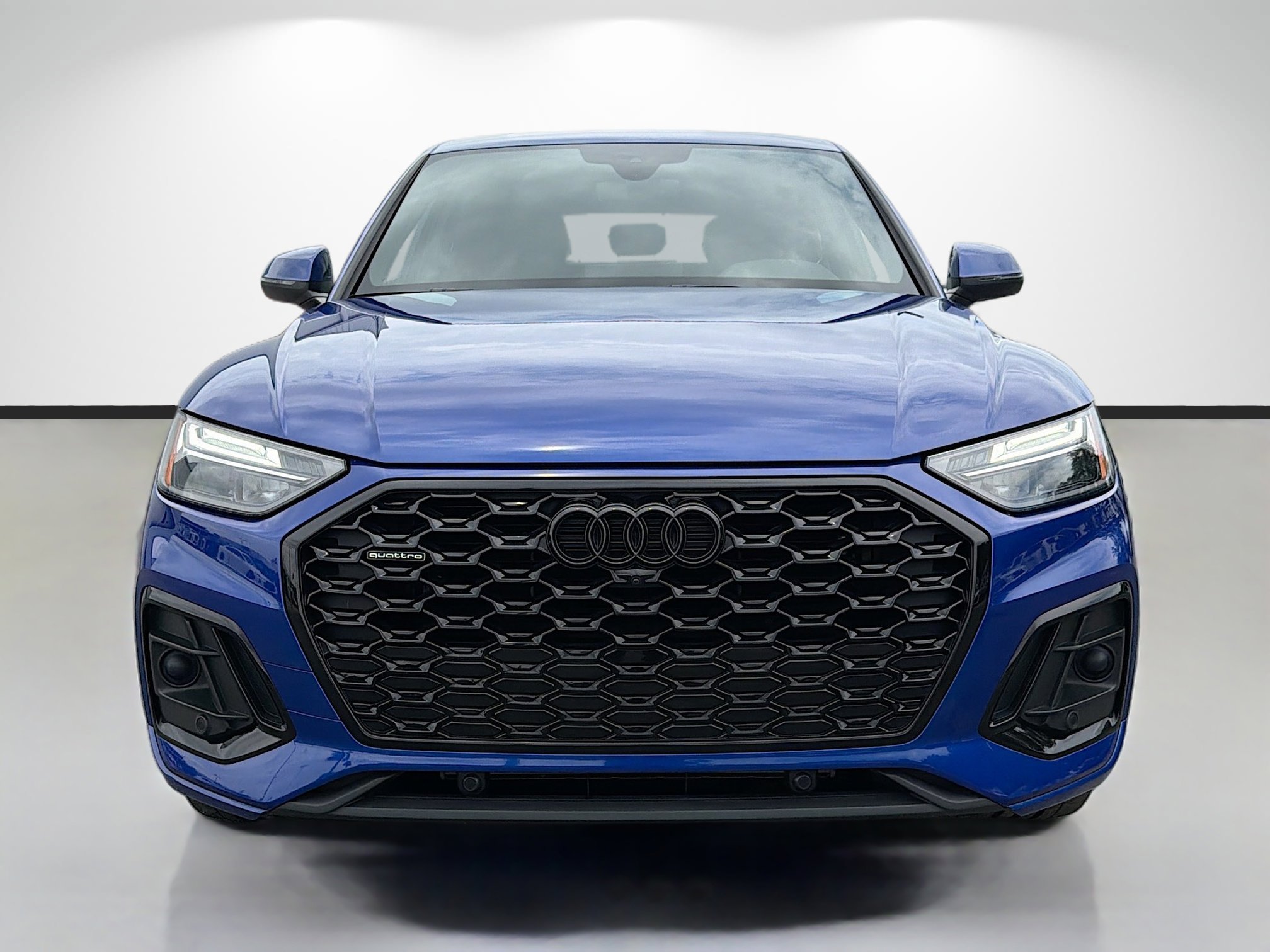 Certified Used 2023 Blue Metallic Audi S line Premium Plus image 8