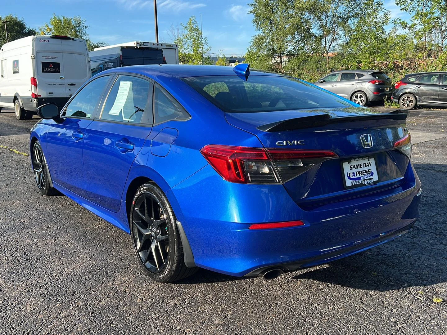 Used 2022 Aegean Blue Metallic Honda  image 3