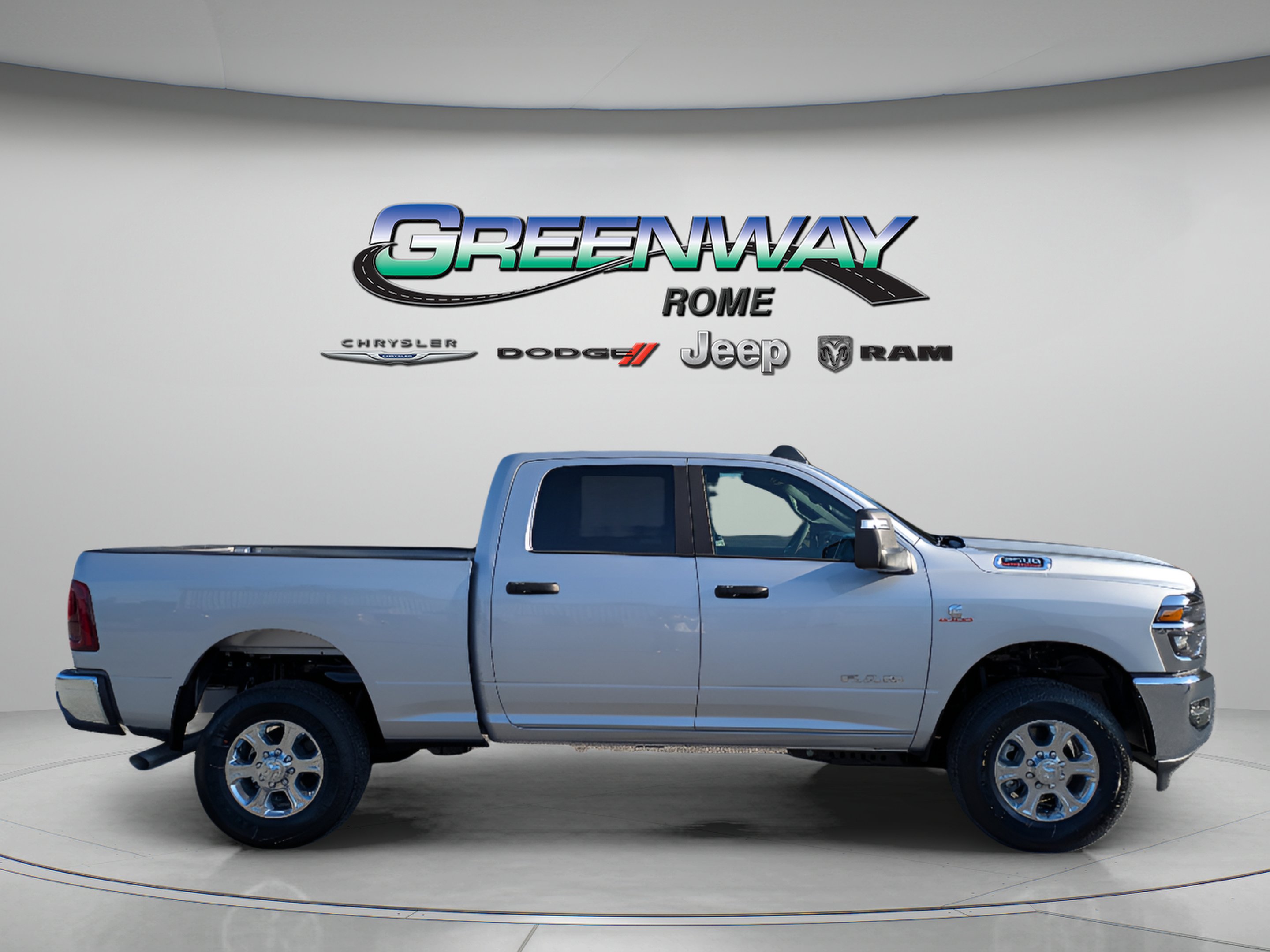 New 2026 Silver-Zynith Exterior Paint RAM Big Horn image 5