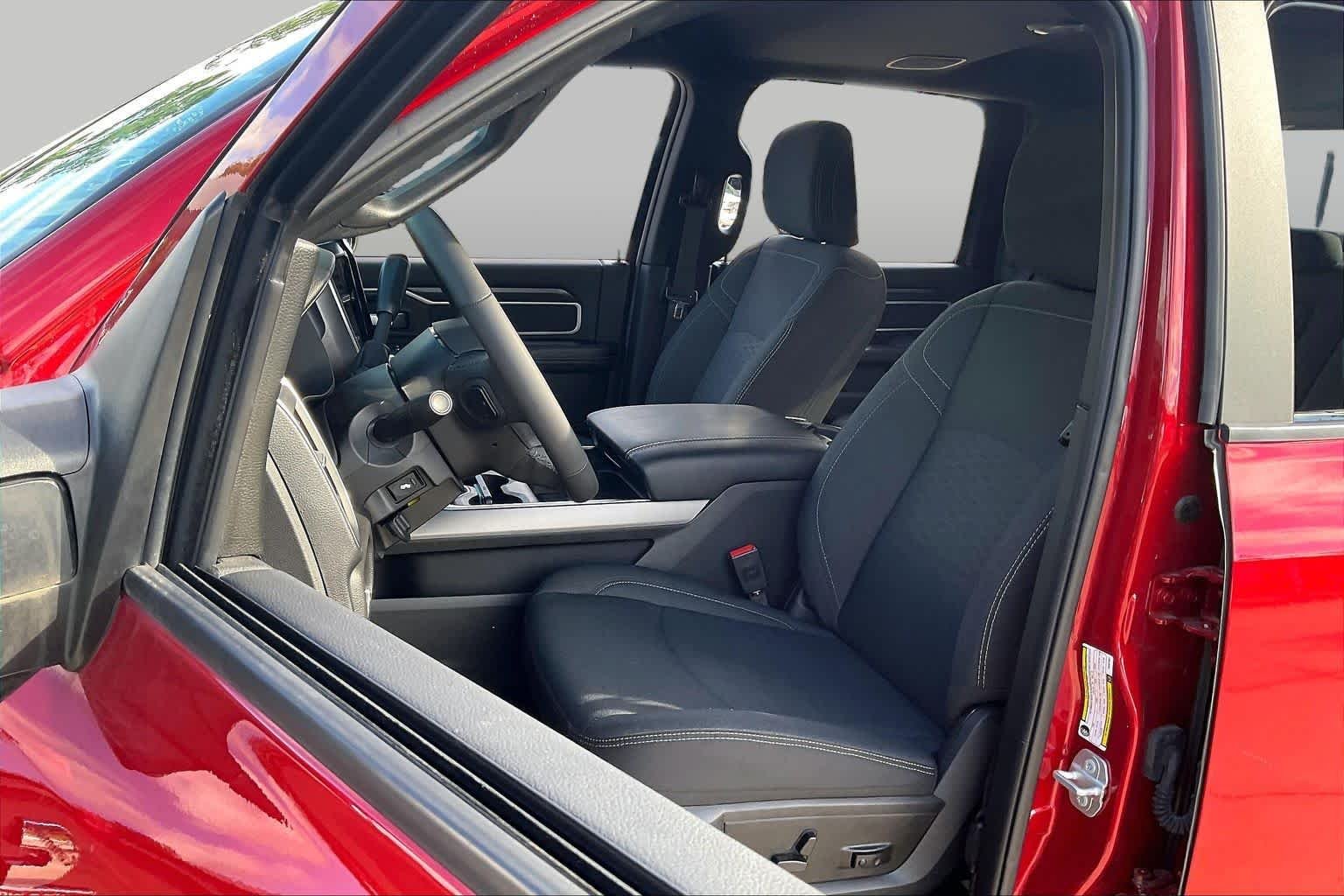 Used 2025 Molten Red Pearlcoat Ram Big Horn image 8