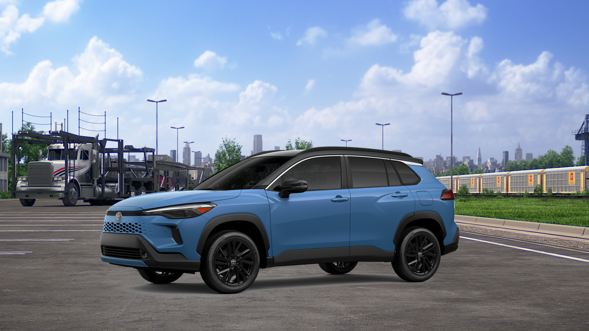 New 2026 Cavalry Blue Toyota Hybrid XSE image 2