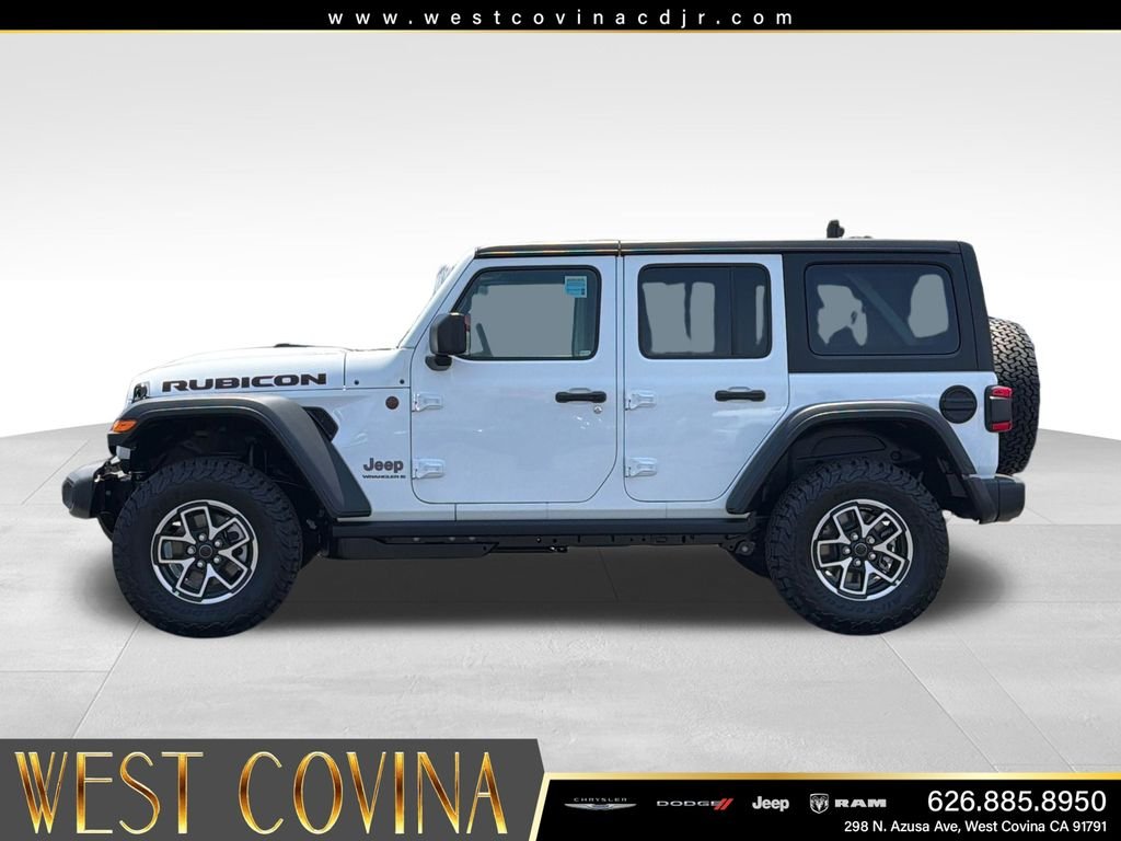 New 2026 Bright White Clear-Coat Exterior Paint Jeep Rubicon image 2