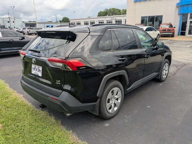 Used 2021 Midnight Black Metallic Toyota LE image 7